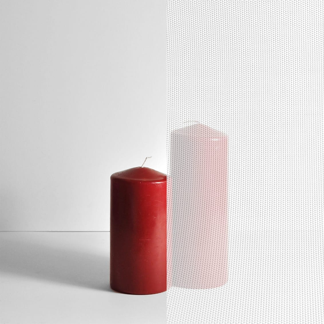 Splash Sonny Simply White Sunscreen Roller Blind