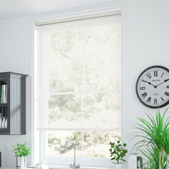 Splash Sonny Arctic White Sunscreen Roller Blind